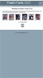 Mobile Screenshot of frankscardsllc.com